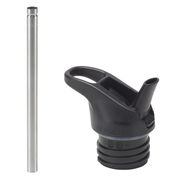 Klean Kanteen - Flip Seal Sport Cap With Straw (for Classic Bottles) - Black