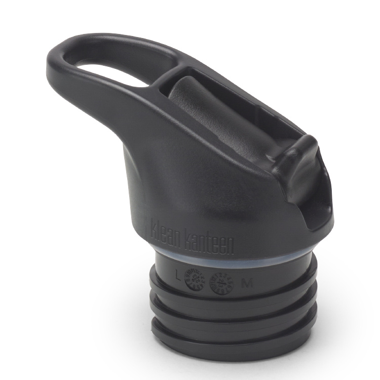 Klean Kanteen - Flip Seal Sport Cap With Straw (for Classic Bottles) - Black