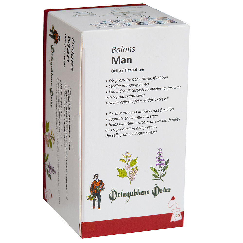 Örtagubben - Balans Man, 20 Tepåsar