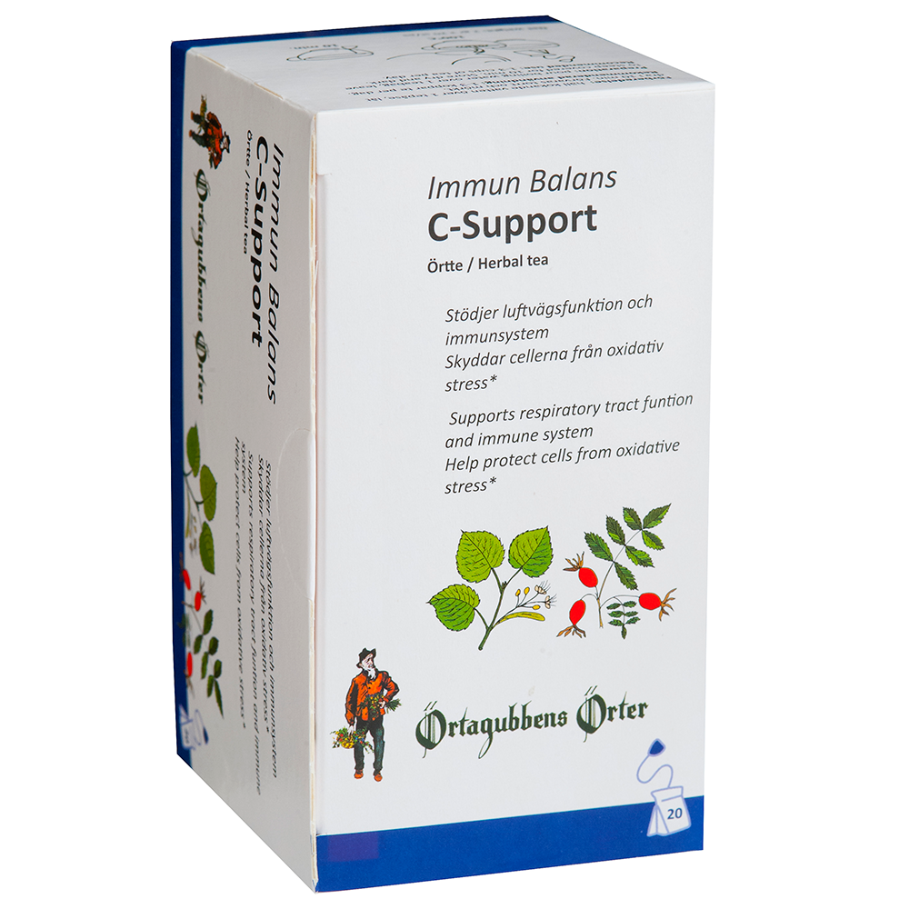 Örtagubben - Immun Balans C-Support, 20 Tepåsar