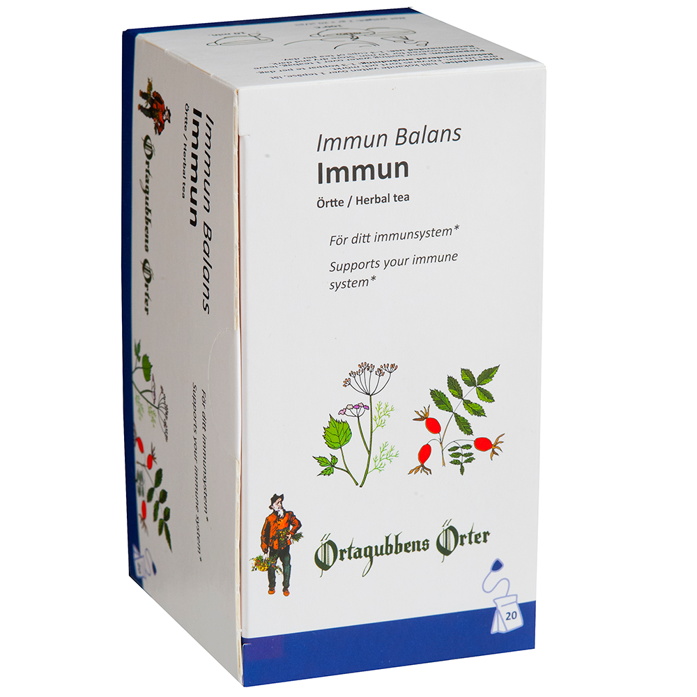 Örtagubben - Immun Balans Immun, 20 Tepåsar