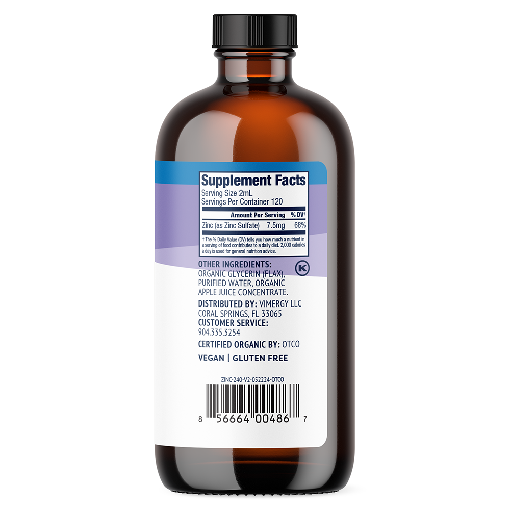 Vimergy - Zink / Zinksulfat Refill, 240 ml