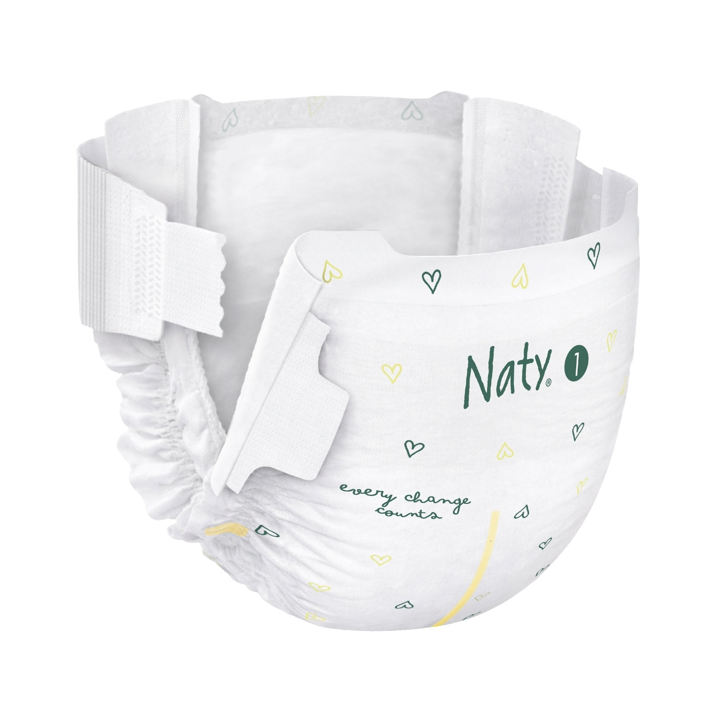 Blöjor BioEmbrace Nyfödd Storlek 1 (2-5 kg) 25 st - Naty