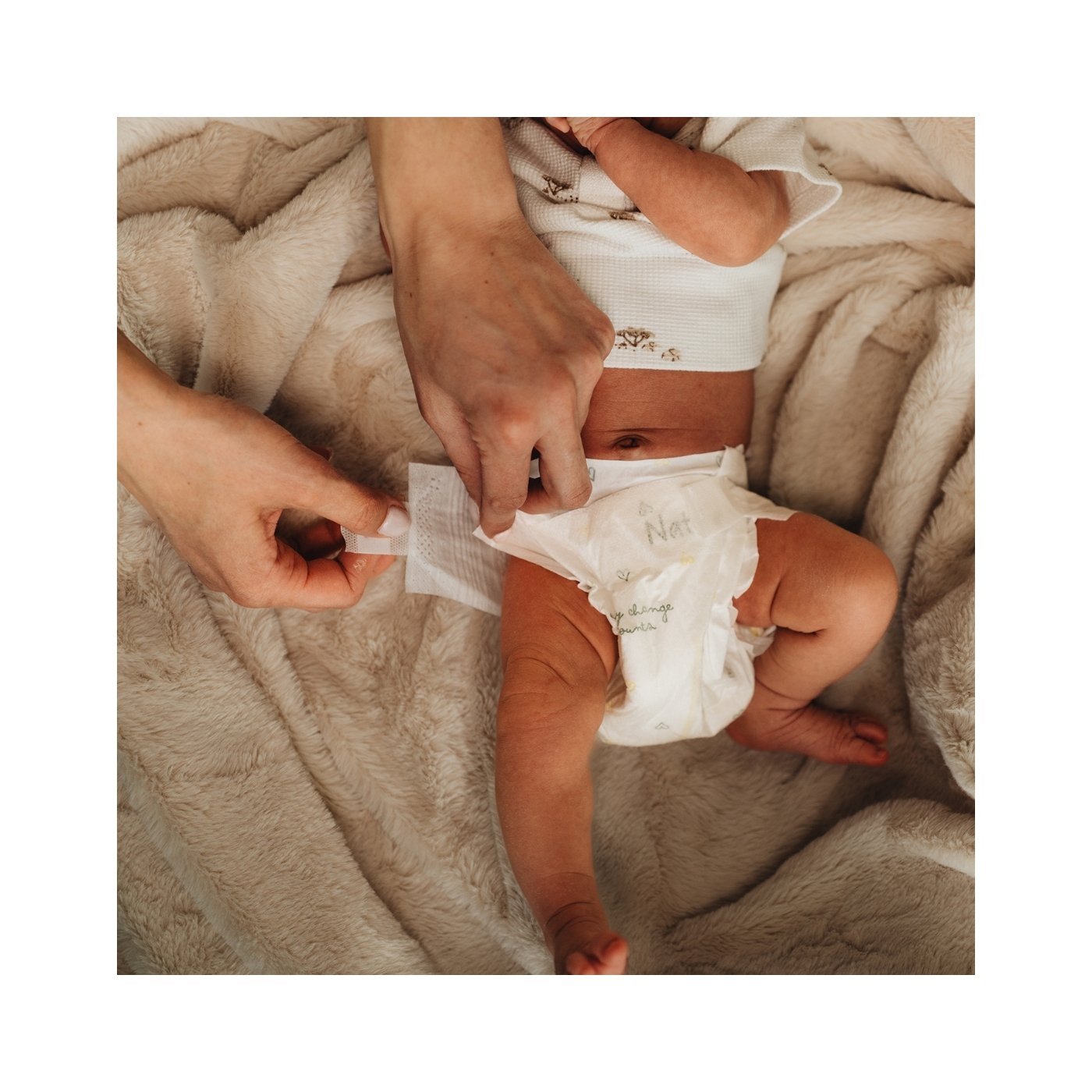 Blöjor BioEmbrace Nyfödd Storlek 1 (2-5 kg) 25 st - Naty