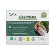 Blöjor BioEmbrace Nyfödd Storlek 1 (2-5 kg) 25 st - Naty