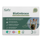 Naty - Diapers BioEmbrace Size 3 (4-9 kg), 30 pcs