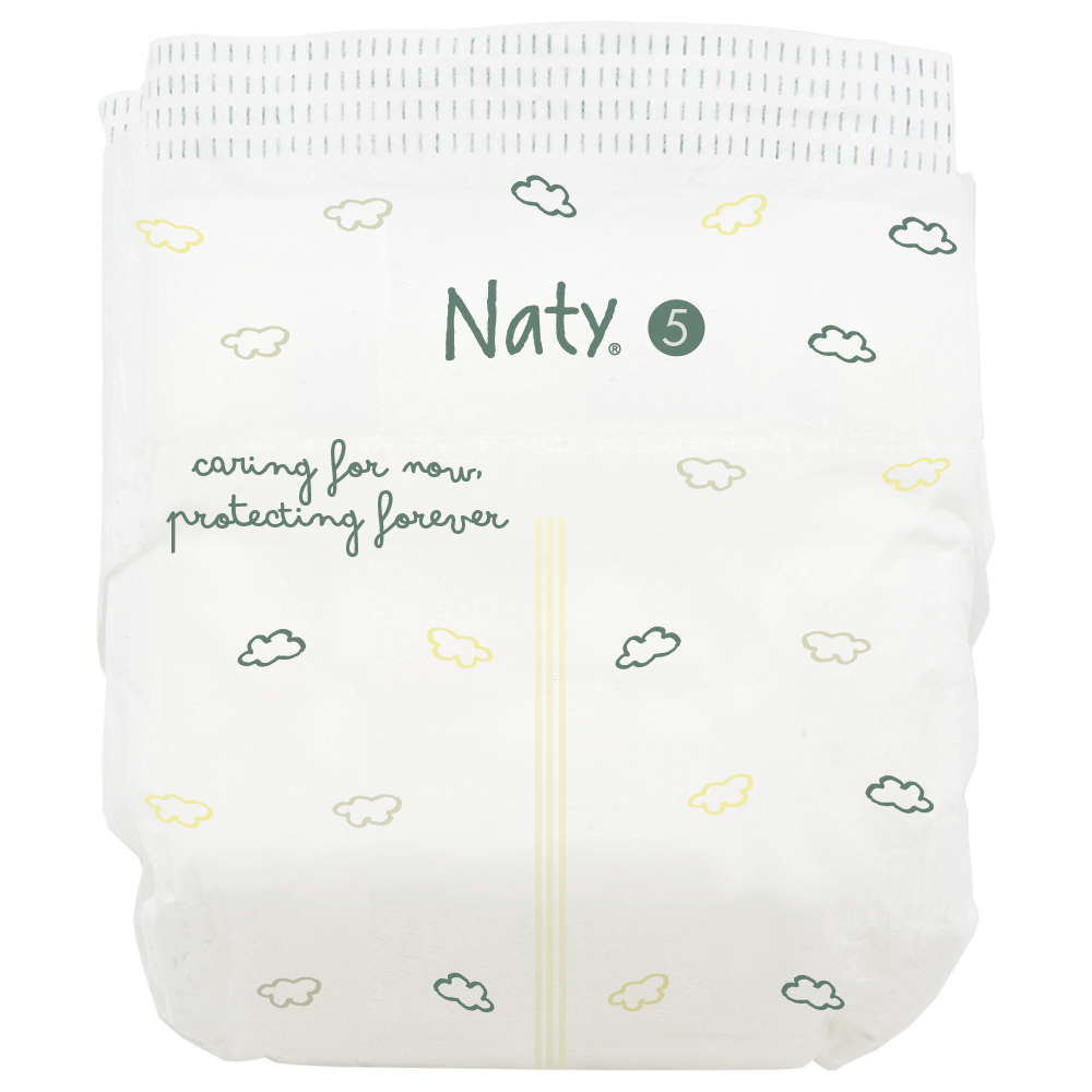 Naty - Diapers BioEmbrace Size 5 (11-25 kg), 22 pcs