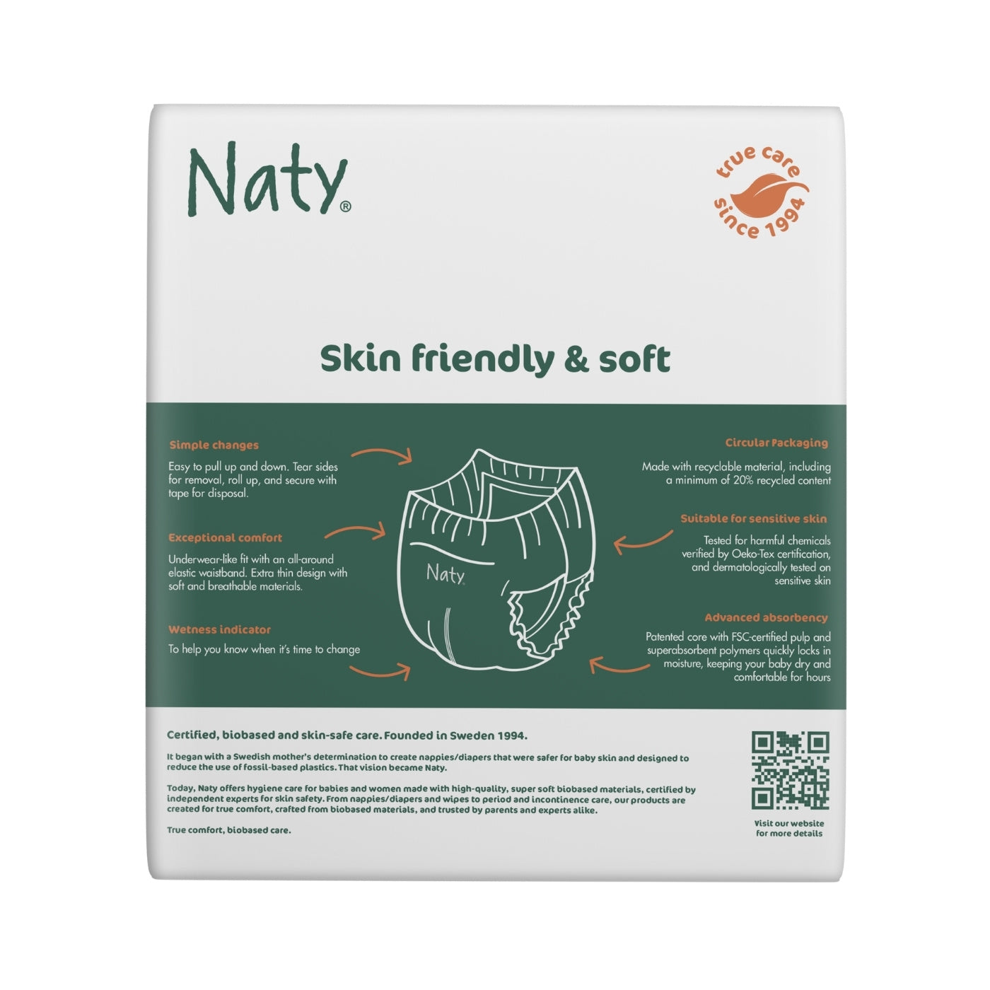 FreeMovers Blebukser 6 (16+ kg) 18 stk - Naty