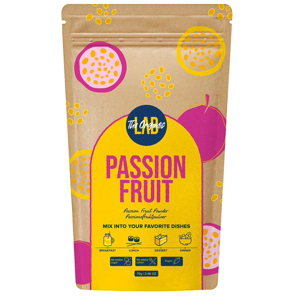 The Organic Lab - Passion Fruit Powder, 70 g