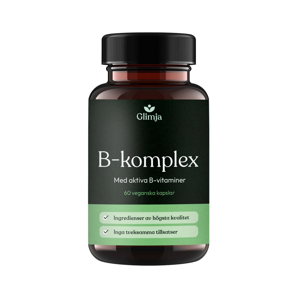 B-Kompleks 60 kapsler - Glimja