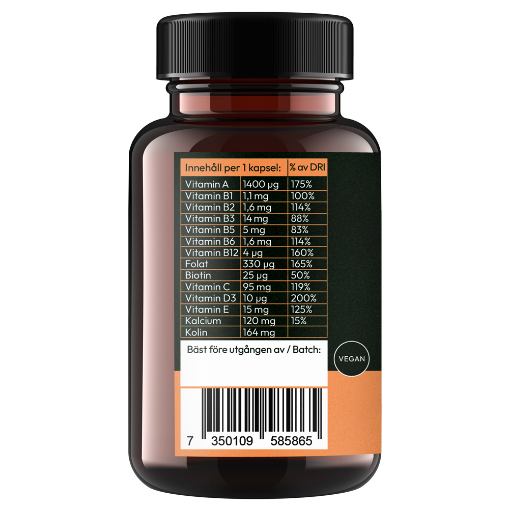 Glimja - Multivitamin, 60 capsules