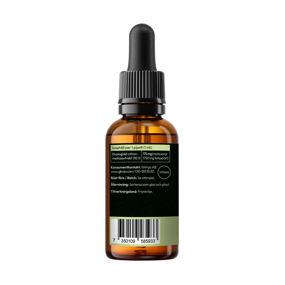 Glimja - Lemon Balm, 100 ml