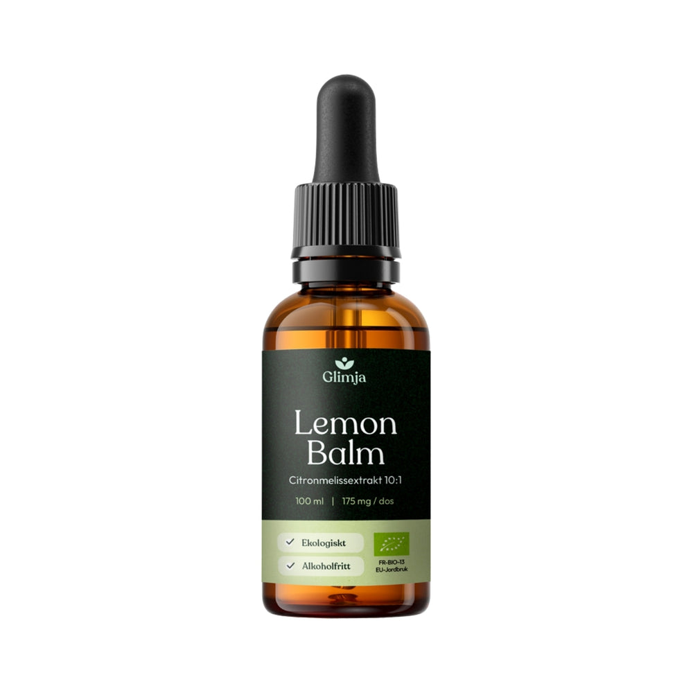 Organic Lemon Balm, 100 ml - Glimja