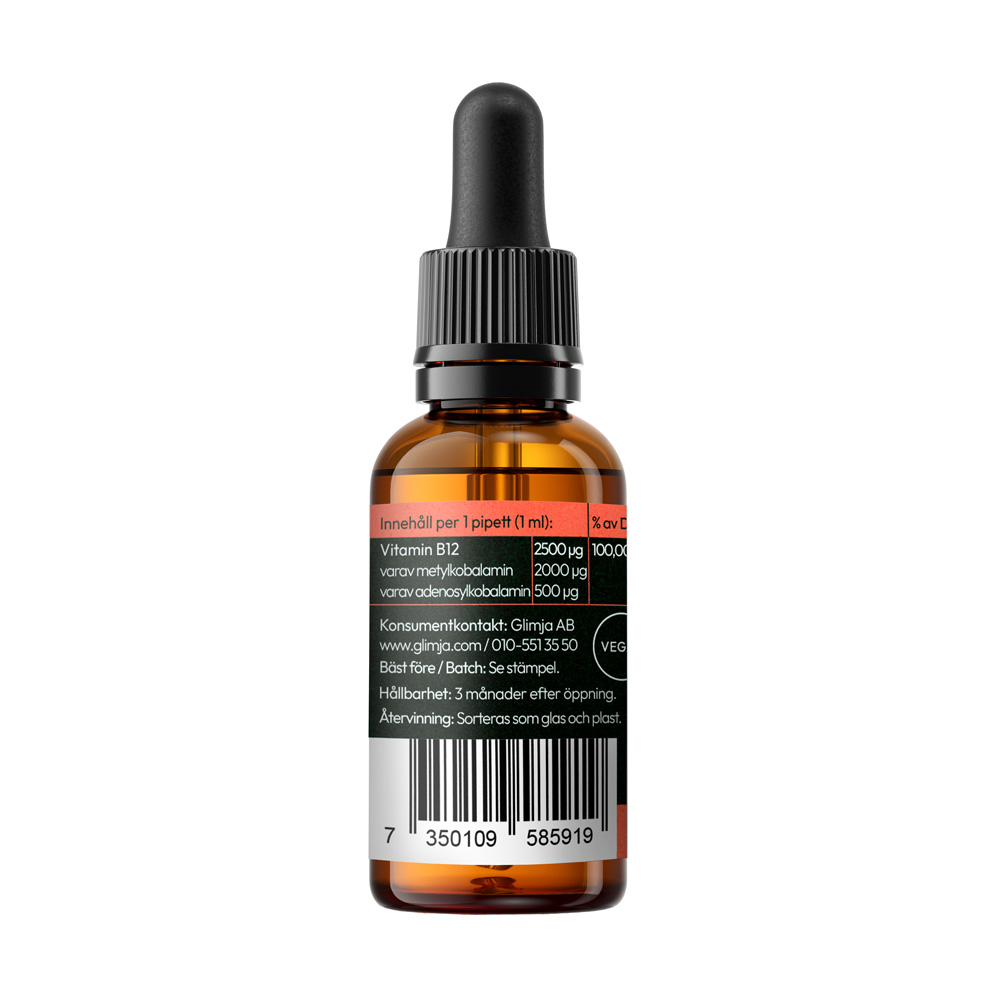 Glimja - Liquid Active B-12, 30 ml