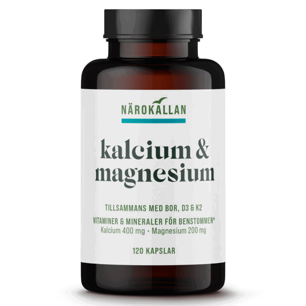 Närokällan - Calcium & Magnesium, 120 capsules