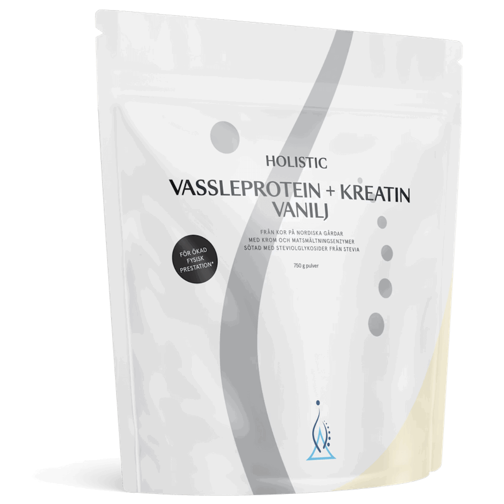 Holistic - Whey Protein + Creatine Vanilla, 750 g