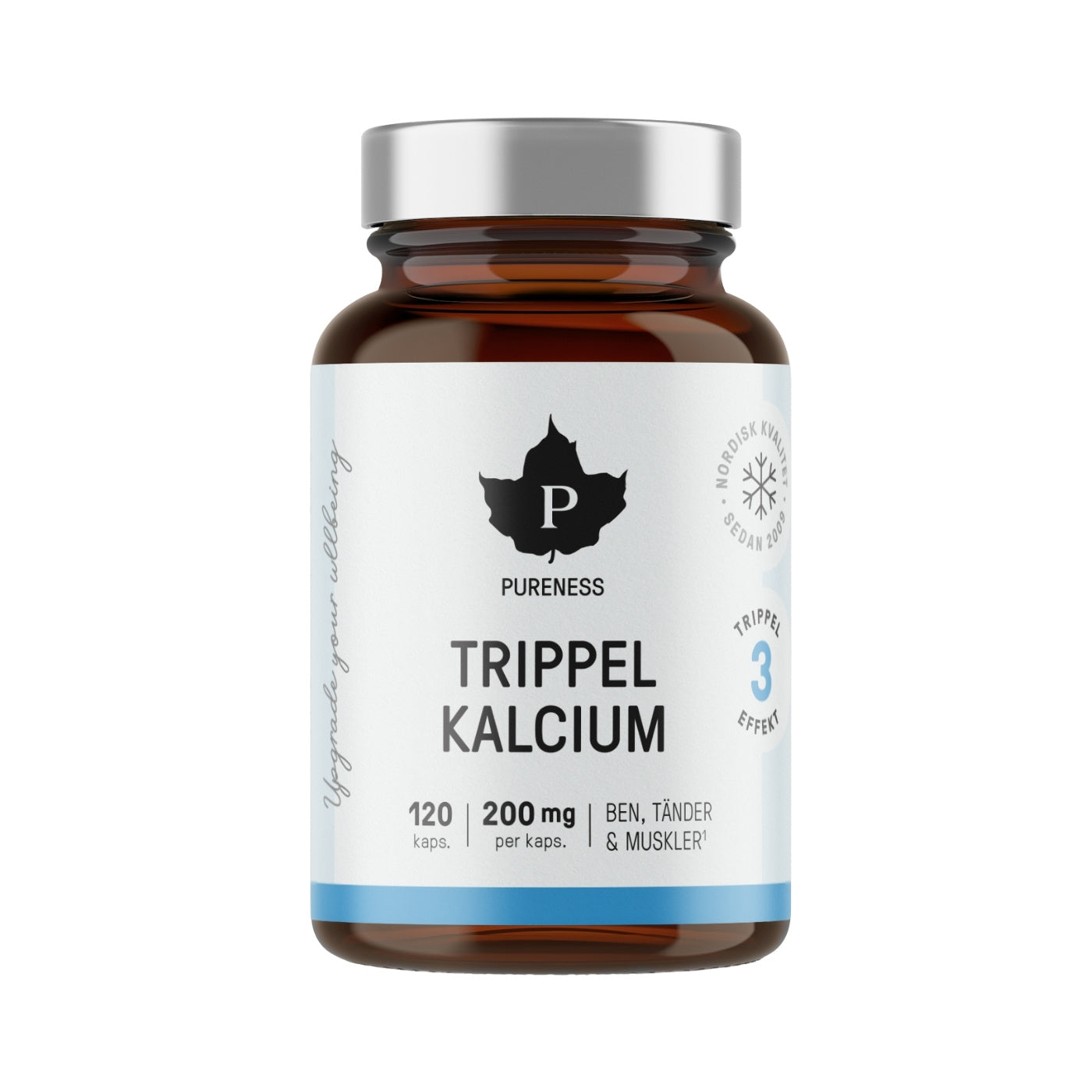 Trippel Kalcium 120 kapslar - Pureness