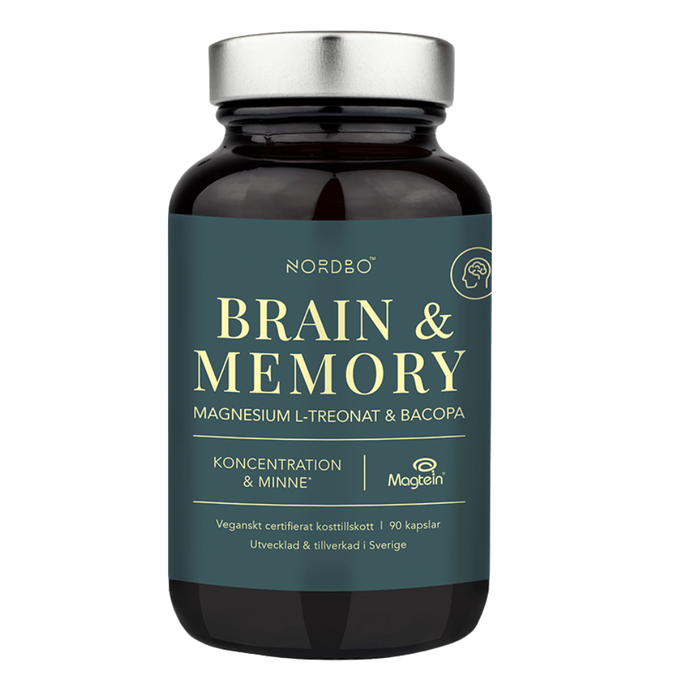 Brain & Memory Magnesium, 90 kapsler