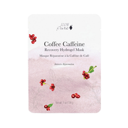 Kaffe Koffein Genoprettende Hydrogelmaske 28 g - 100% Pure