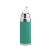 Insulated Spout Cup Stainless Steel with Silicone Sleeve 260 ml Mint - Pura Stainless