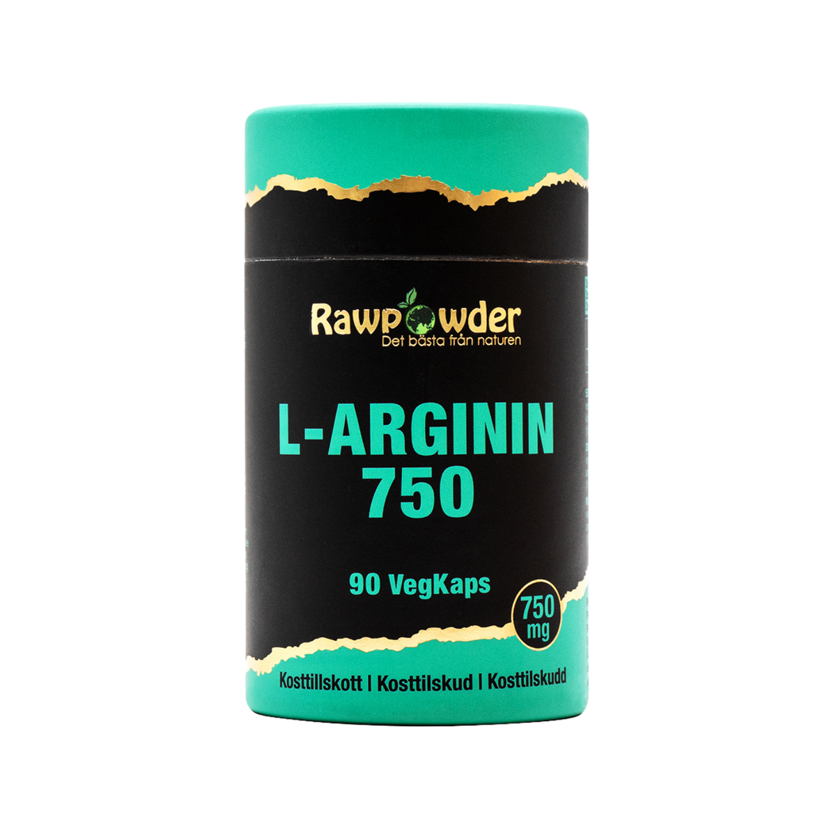 L-Arginine 750 mg 90 capsules - Rawpowder