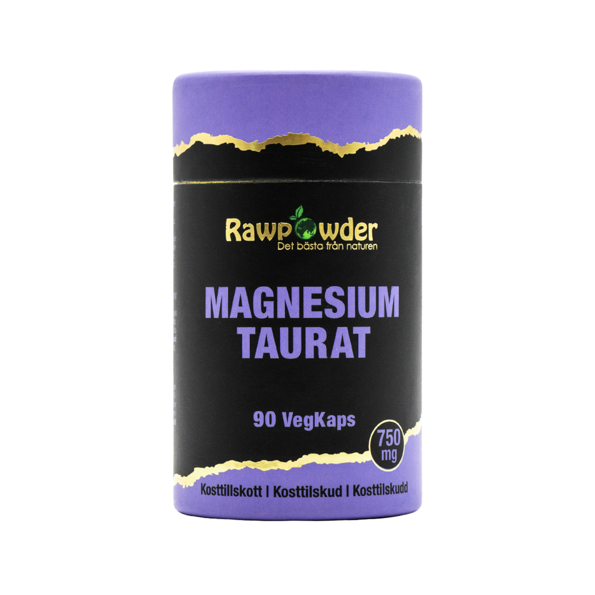 Magnesium Taurate 90 capsules - Rawpowder