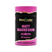 Nattmagnesium 90 kapsler - Rawpowder