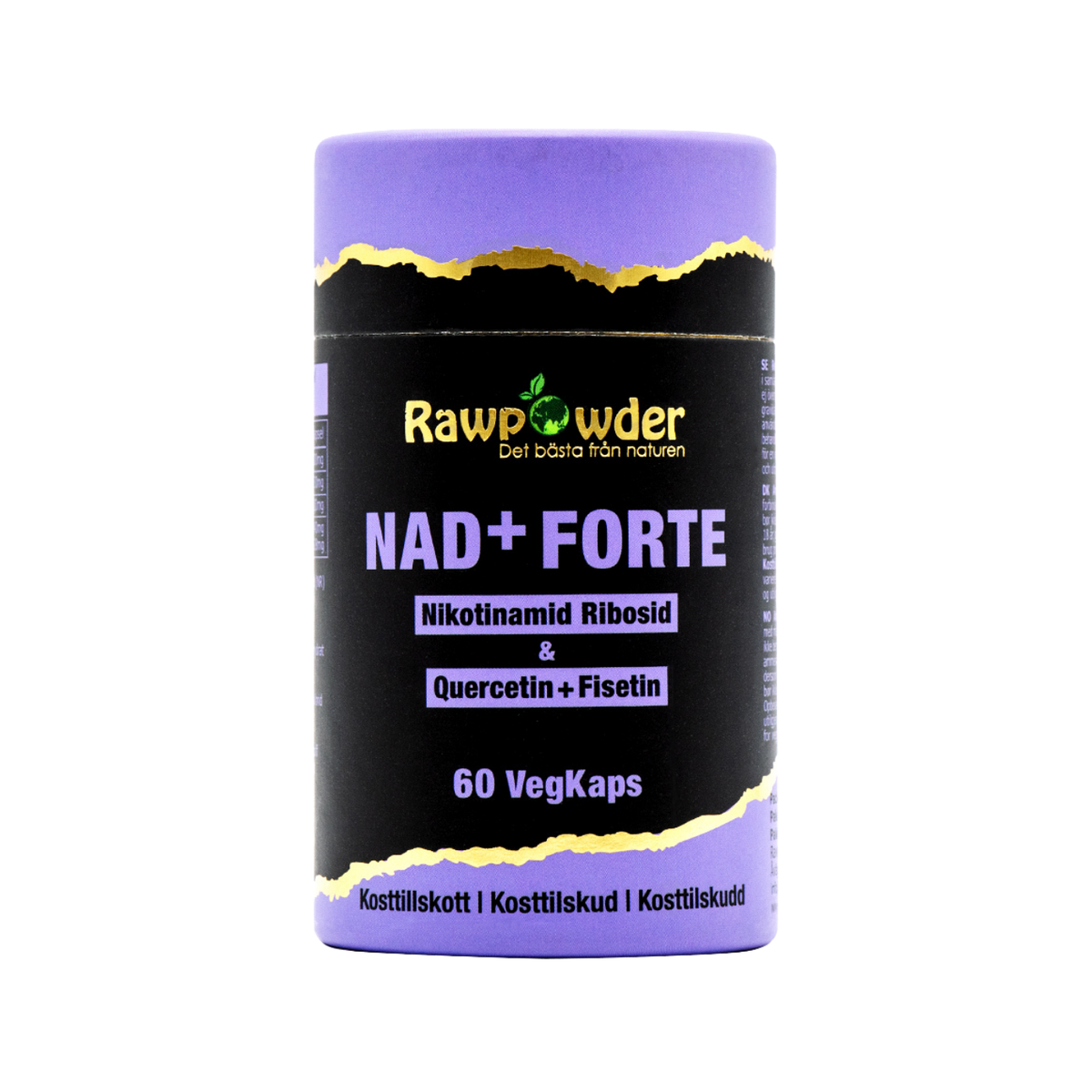 NAD Plus Forte 60 capsules - Rawpowder