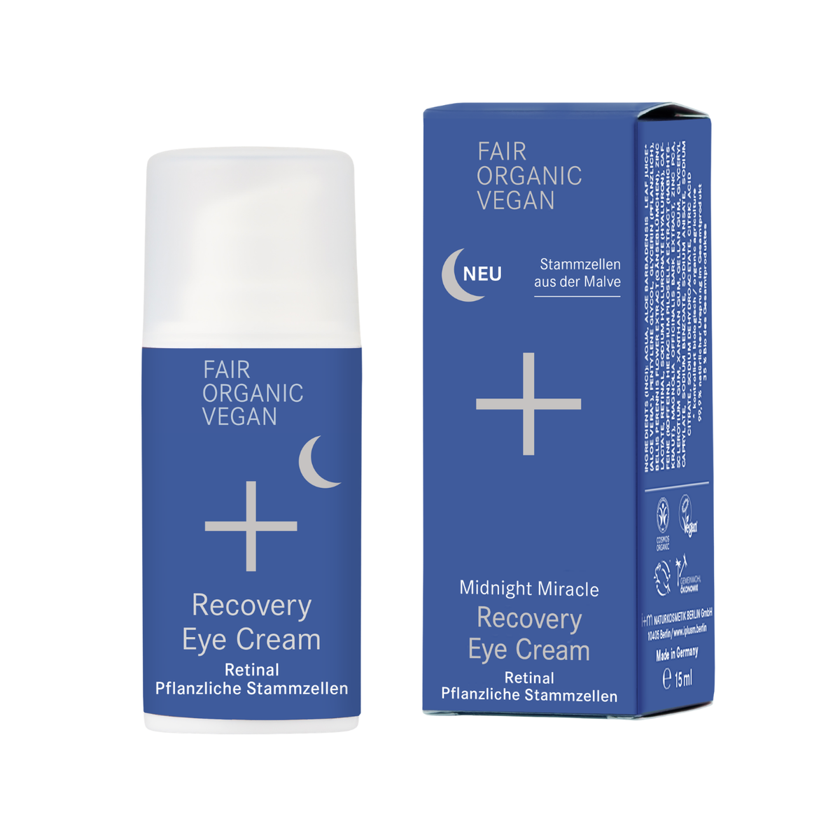 Midnight Miracle Recovery Eye Cream 15 ml - i+m Naturkosmetik