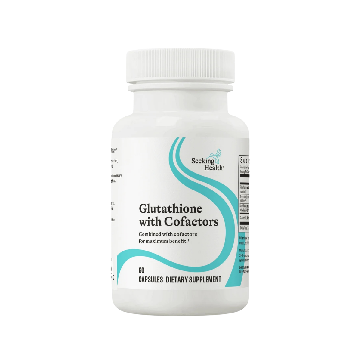 Glutathione with Cofactors 60 kapslar  - Seeking Health