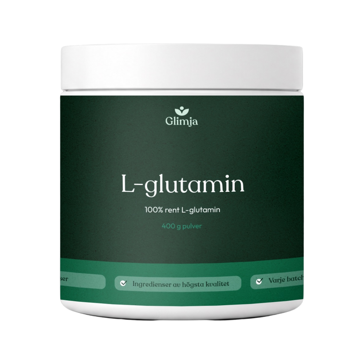 L-glutamin 400 gram - Glimja