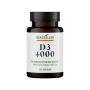 Vitamin D3 4000 IU 120 capsules - Närokällan