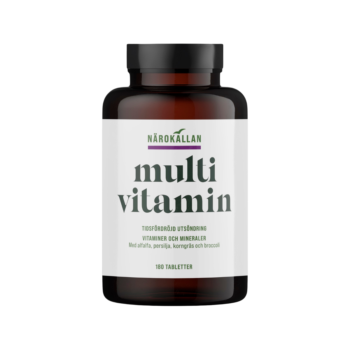 Time-Release Multivitamin 180 Tablets - Närokällan