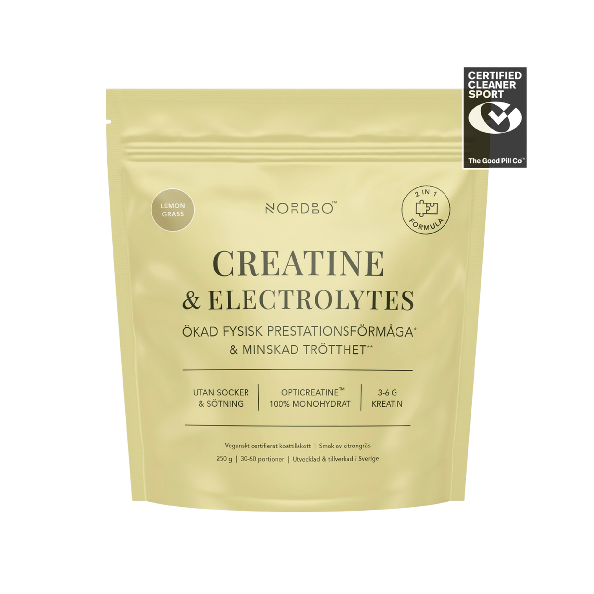 Creatine & Electrolytes 250 g - Nordbo