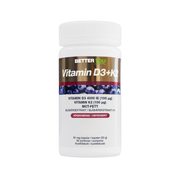 Vitamin D3 & K2 4000IE 60 kapslar - Better You