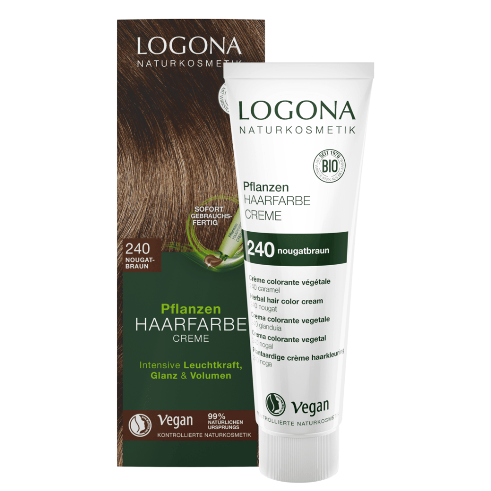 Logona - Organic Hair Color Color Cream Nougat Brown (240), 150 ml