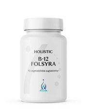 Holistic B-12 Sugtabletter, 90 tabletter