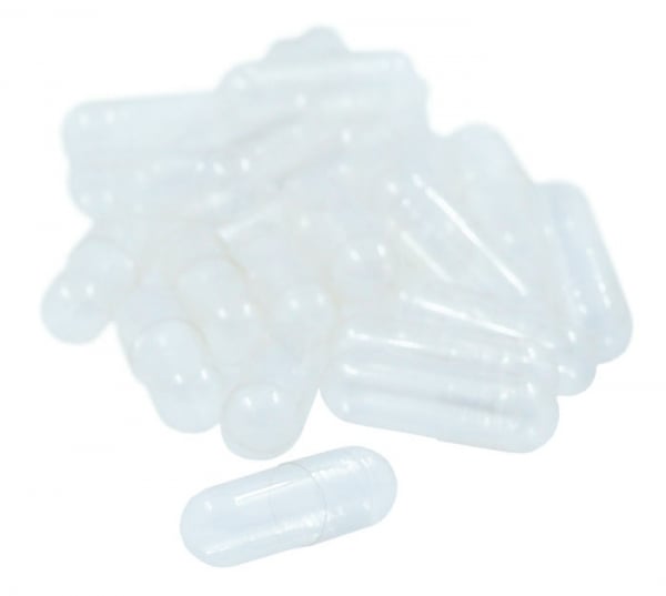 Närokällan Empty Vegetable Capsules, 100 capsules