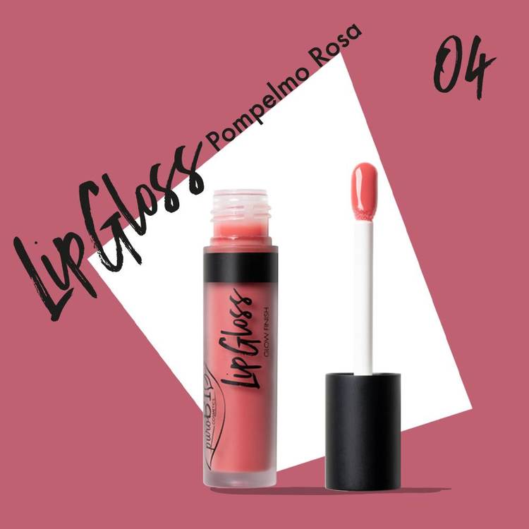 PuroBio Lip Gloss 04 Pomegranate Pink