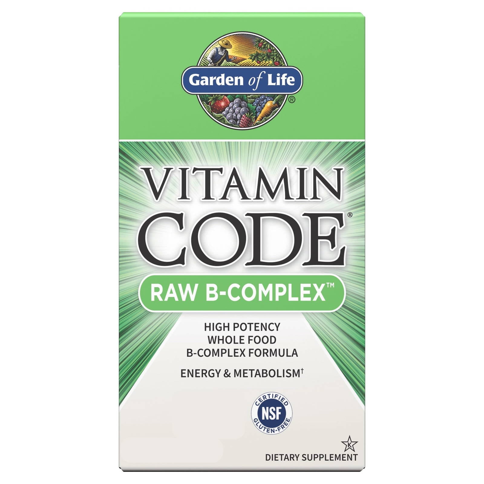 Vitamin Code RAW B-Komplex - 120 kaplsar