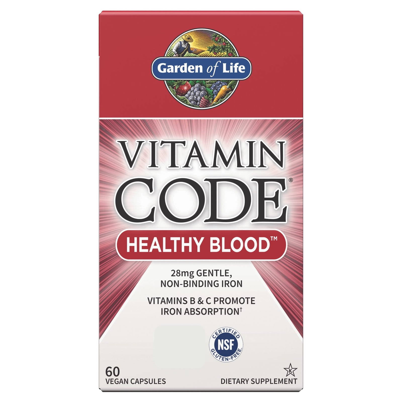 Vitamin Code RAW Iron & B Vitamins