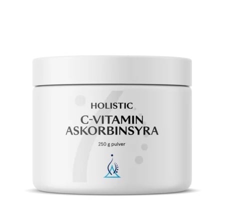 Holistic Vitamin C Ascorbic Acid, 250 g powder