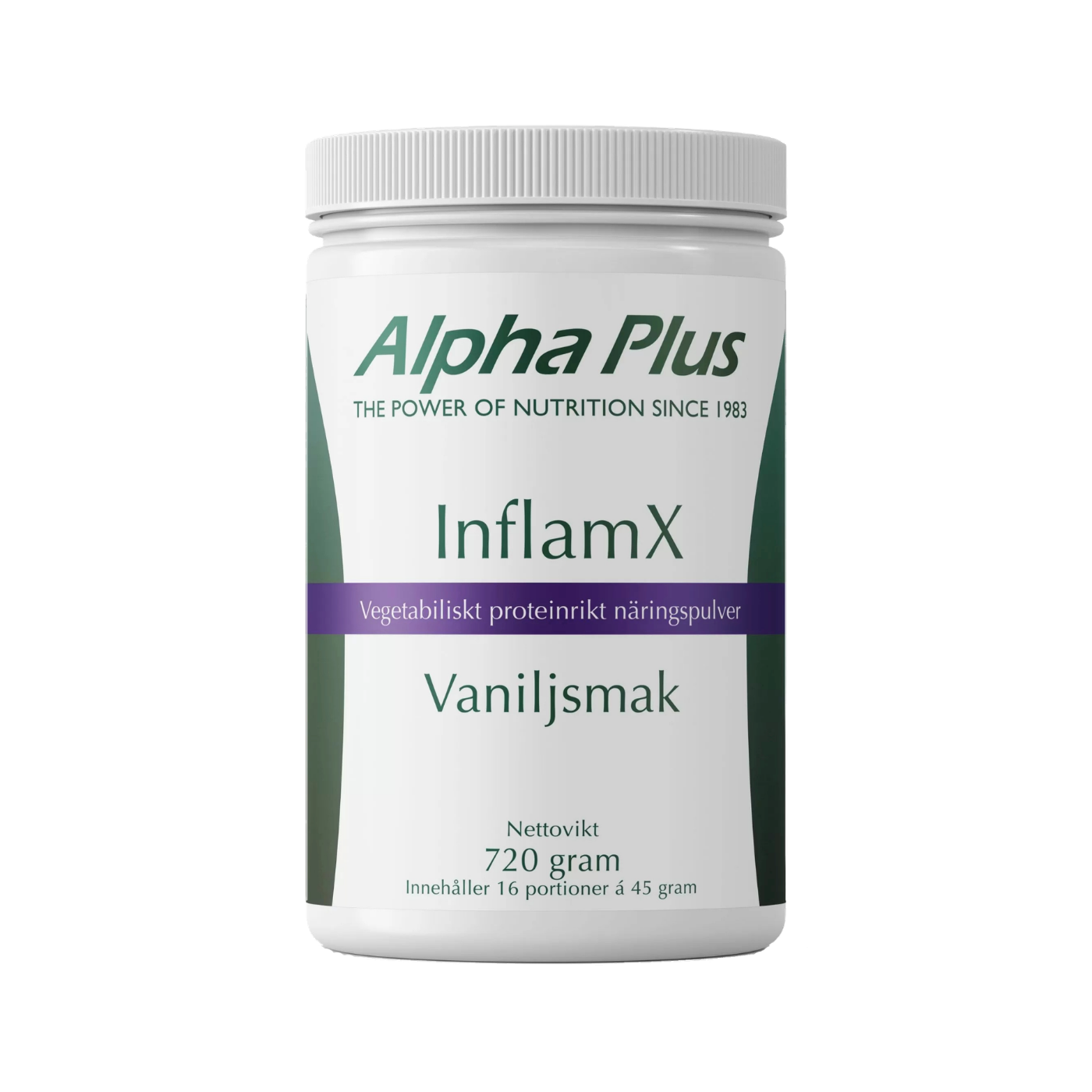 InflamX - Proteinrik Näringsdryck 720 g -  Alpha Plus