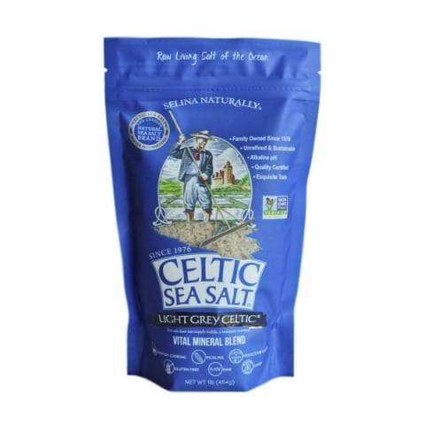 RAW Celtic Sea Salt Coarse Ground, 454 grams