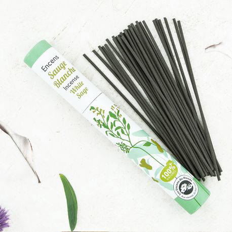 Naturliga Växtrökelser Vit Salvia