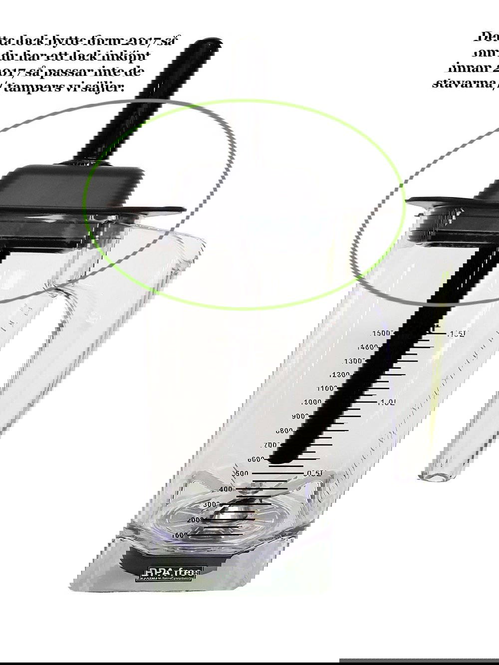 Tamper Stick for Omniblend 1.5L Pitcher