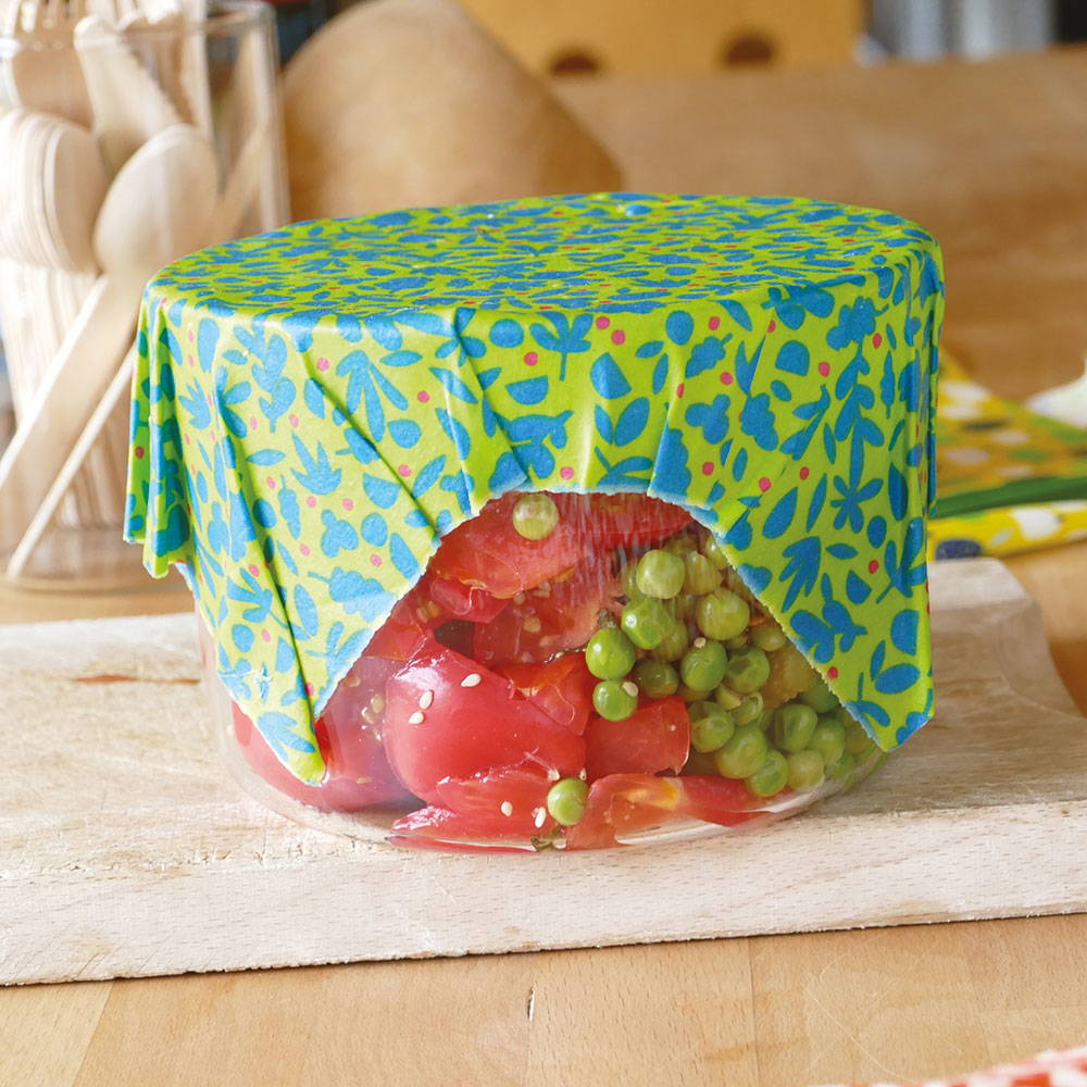 Bizz Bizz Organic Beeswax Wraps GOTS - Grains S/M/L Set