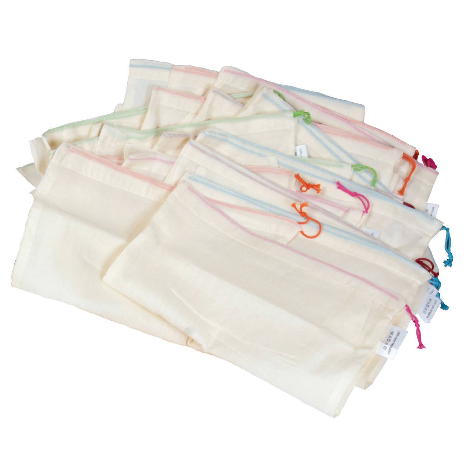 Ah! Table! – Organic Drawstring Fabric Bag Extra Small - 16 x 16 cm