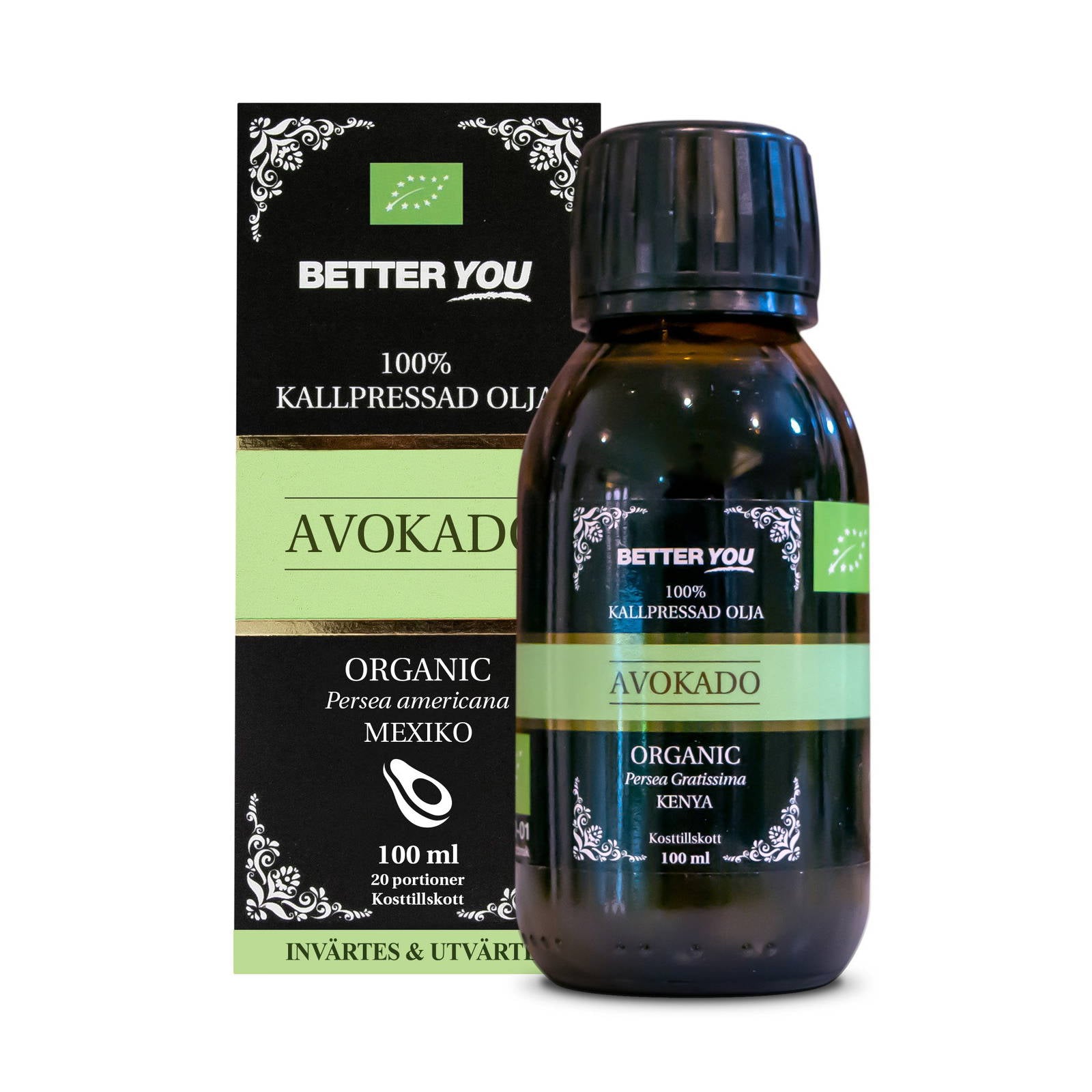Better You Organic Avocado Oil, 100 ml