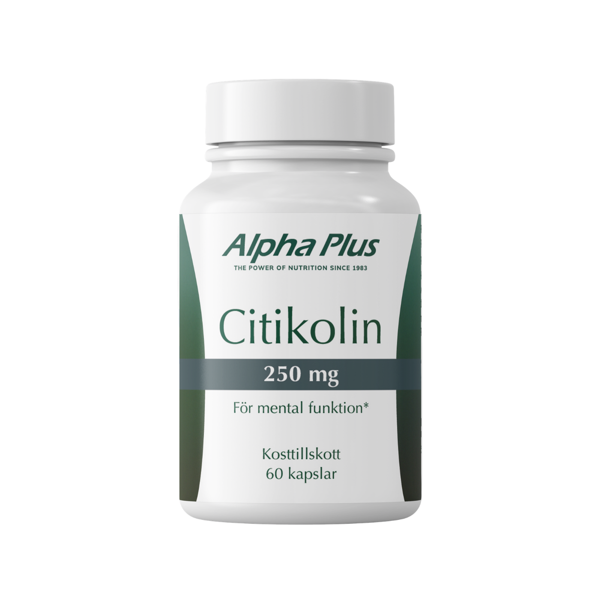 Citicoline 250 mg 60 capsules - Alpha Plus